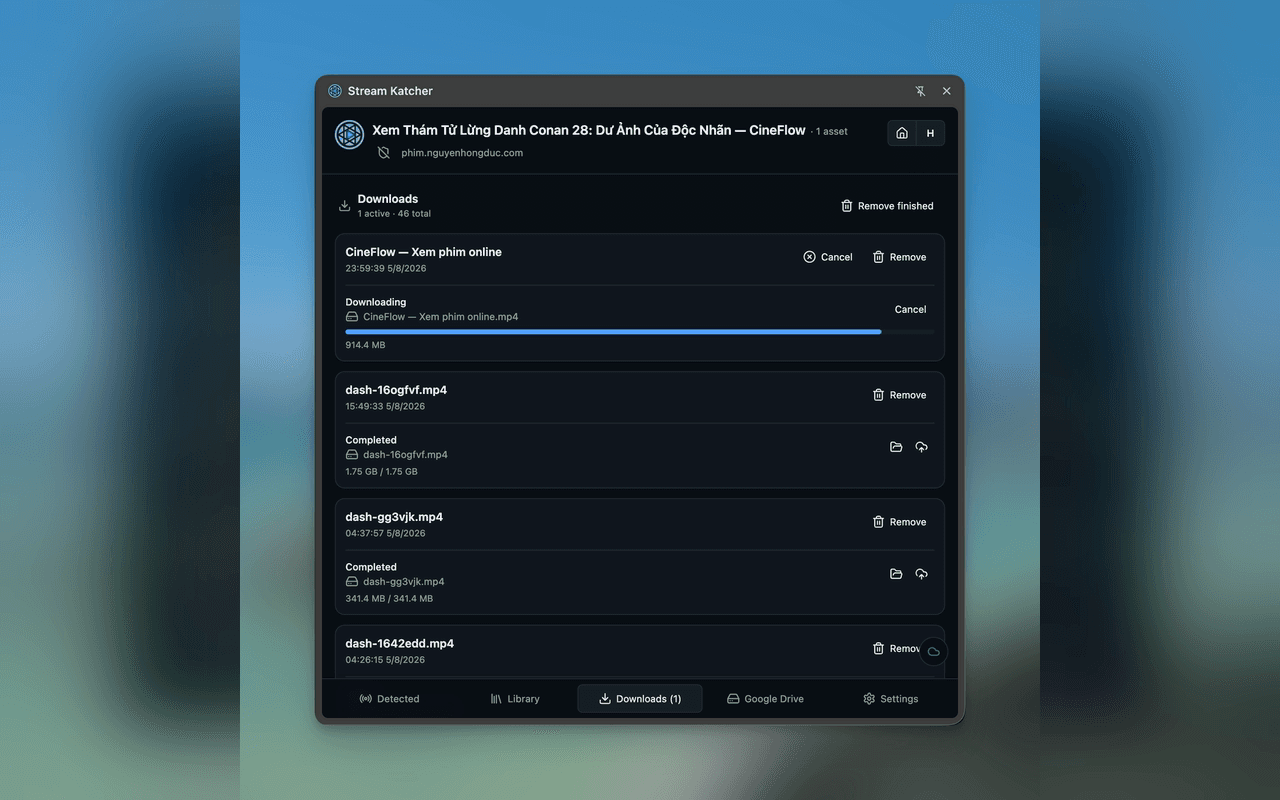 Downloads at a glance